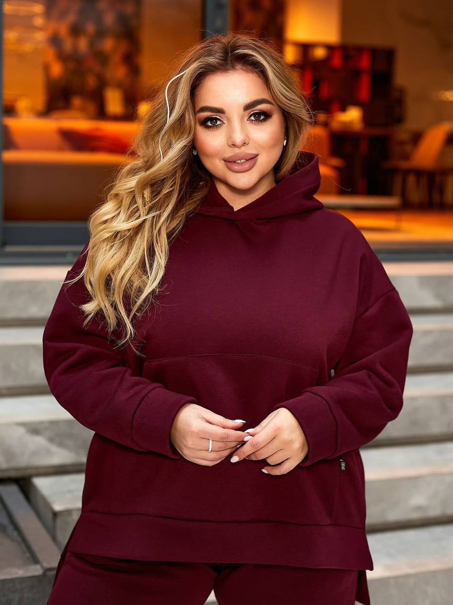 Quilted set with a hood  - Twiggy Shop