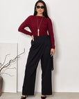 Skirt-Effect Pants