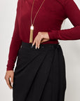 Skirt-Effect Pants