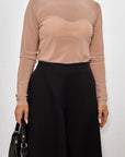 Asymmetric Midi Skirt