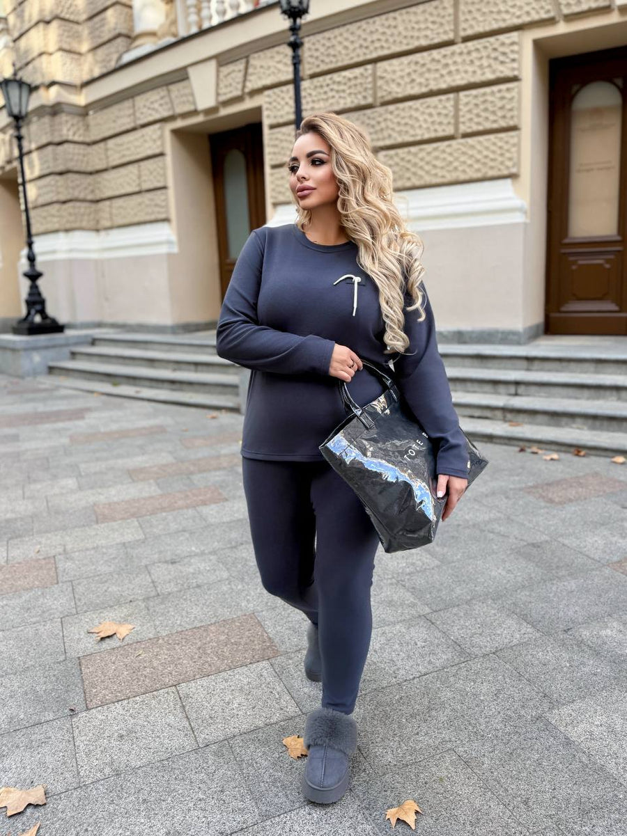 Soft set with leggings  - Twiggy Shop