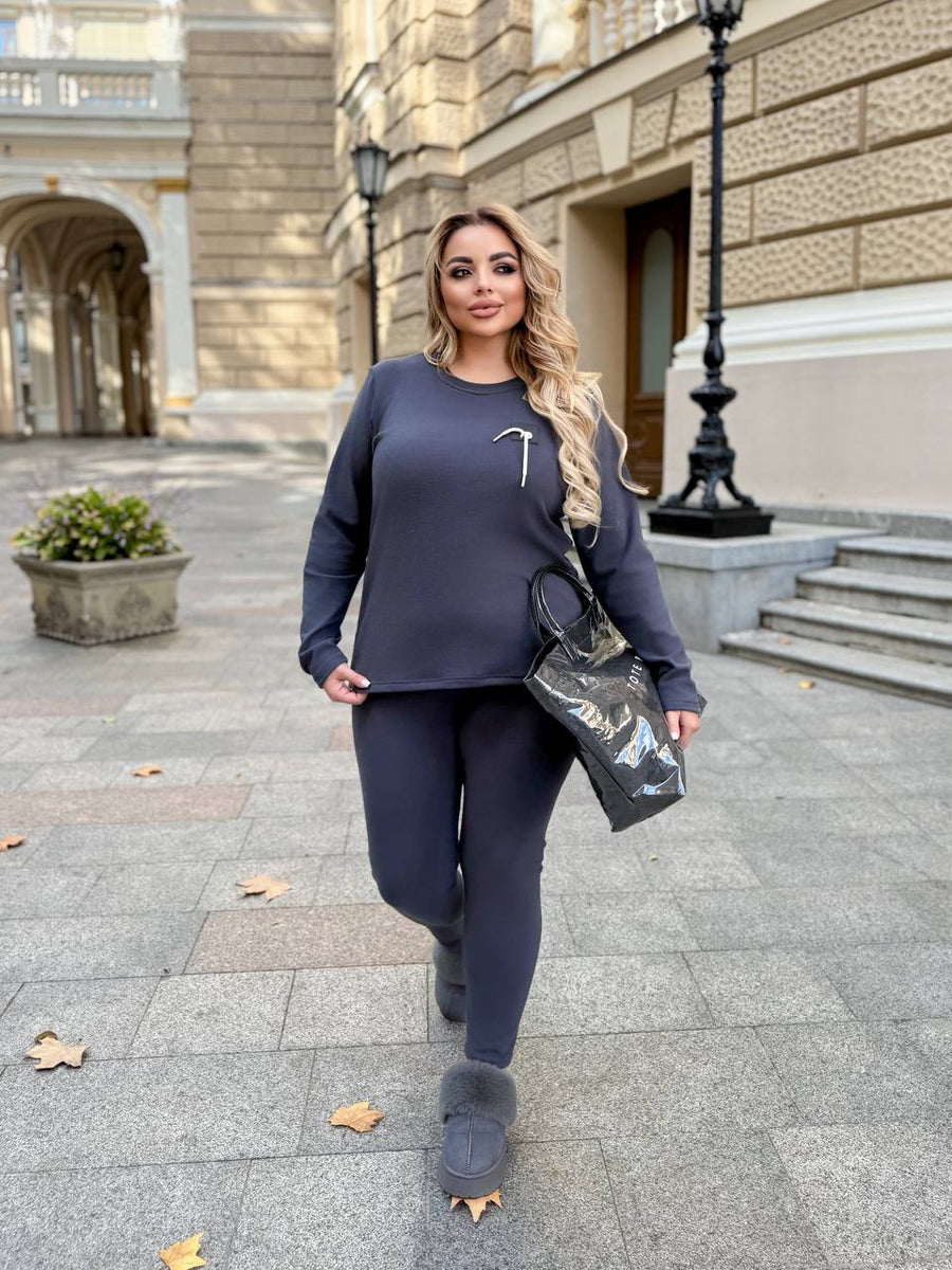 Soft set with leggings  - Twiggy Shop