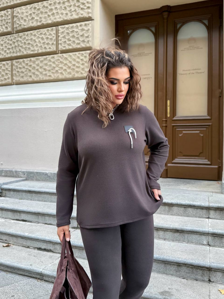 Soft set with leggings  - Twiggy Shop