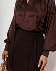 Knee-Length Pencil Skirt