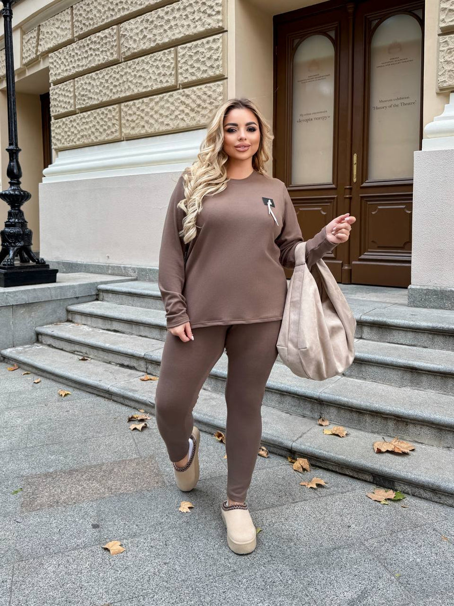 Soft set with leggings  - Twiggy Shop