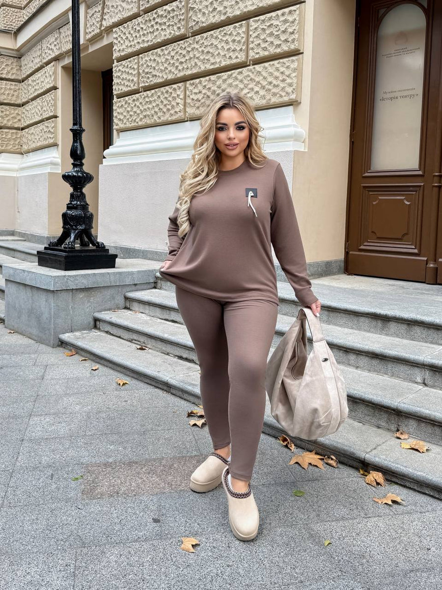 Soft set with leggings  - Twiggy Shop