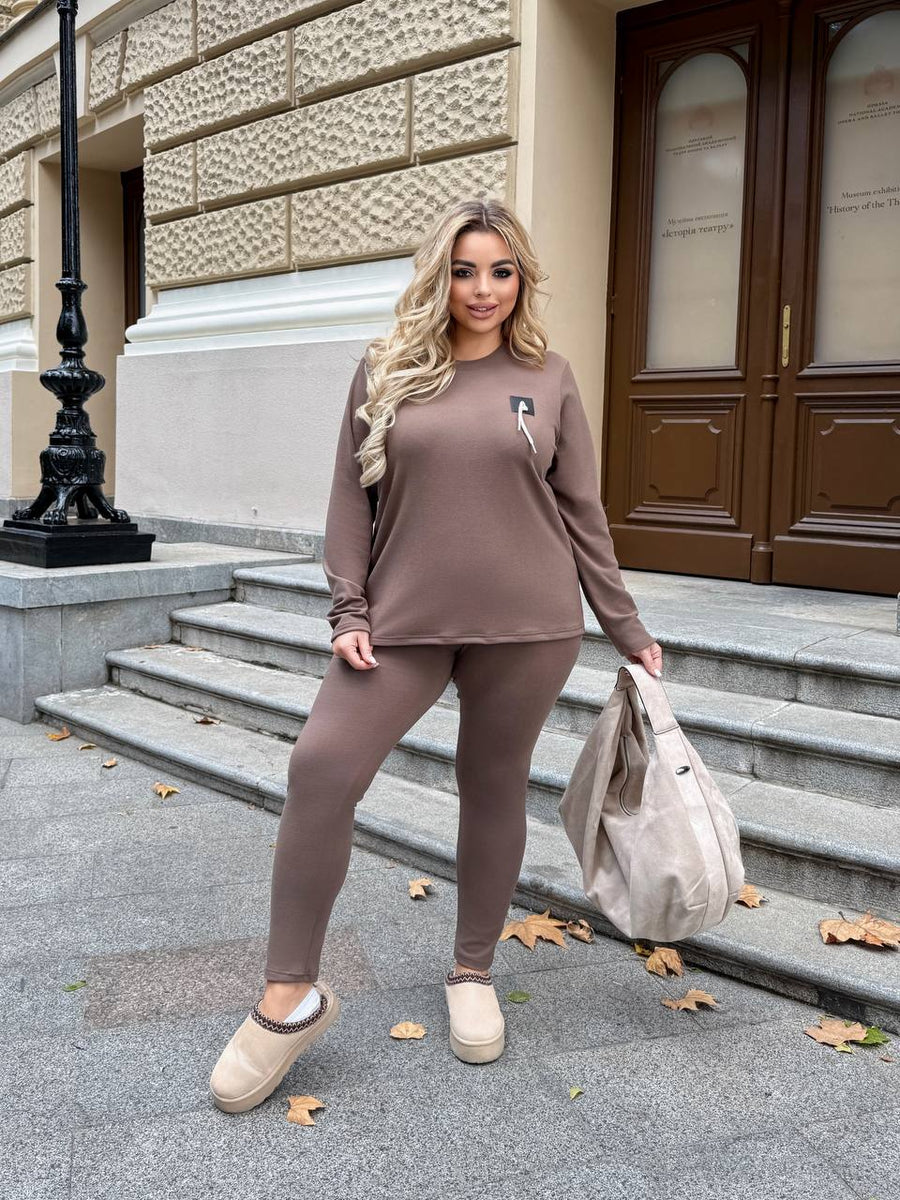 Soft set with leggings  - Twiggy Shop
