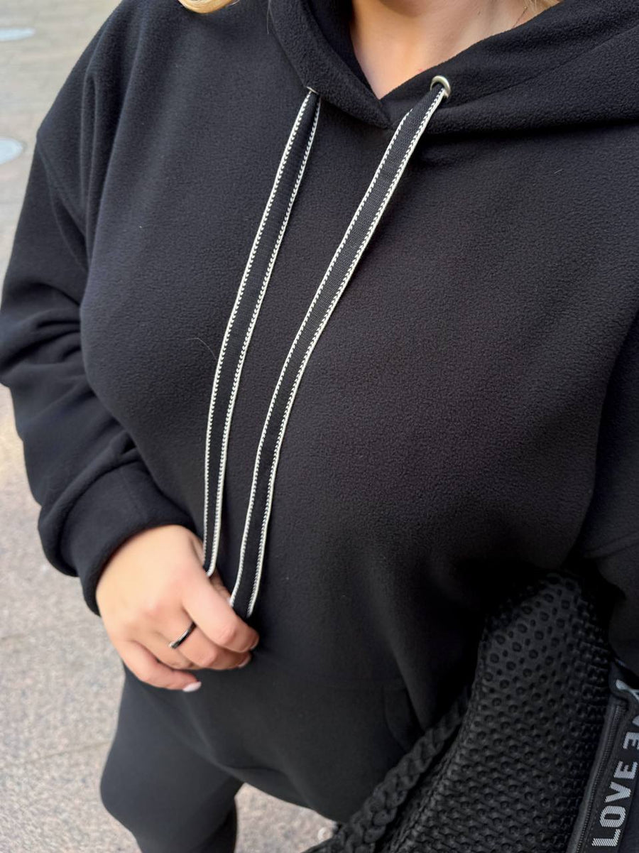 Hooded hoodie and leggings set  - Twiggy Shop