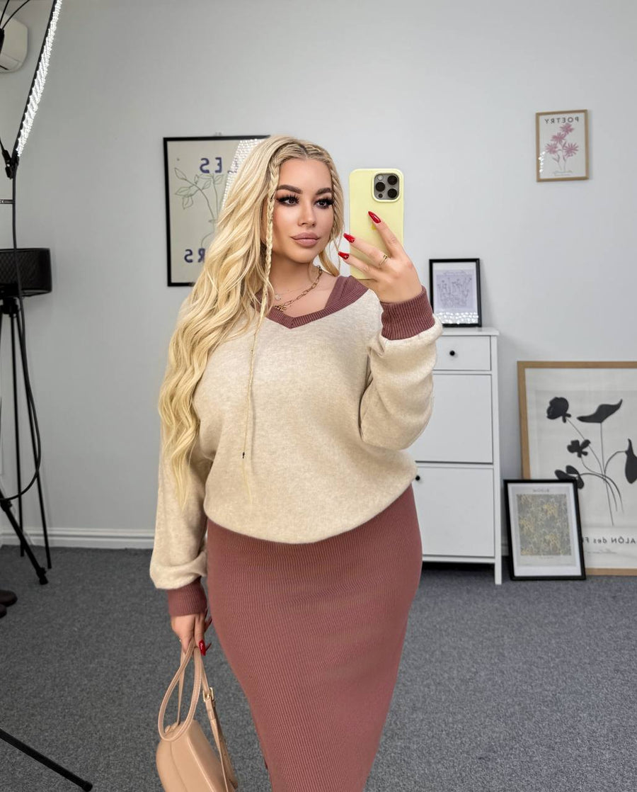 Warm knit set  - Twiggy Shop