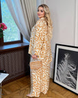 Loose-fit linen set