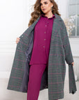 Checkered coat - Twiggy Shop