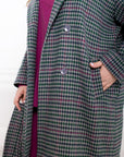 Checkered coat - Twiggy Shop