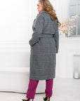 Checkered coat - Twiggy Shop