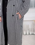 Checkered coat - Twiggy Shop