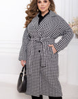 Checkered coat - Twiggy Shop