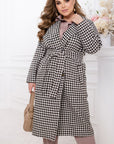 Checkered coat - Twiggy Shop