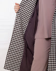 Checkered coat - Twiggy Shop