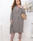 Checkered coat - Twiggy Shop