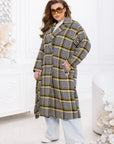 Checkered coat - Twiggy Shop