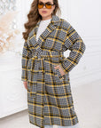 Checkered coat - Twiggy Shop