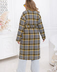 Checkered coat - Twiggy Shop