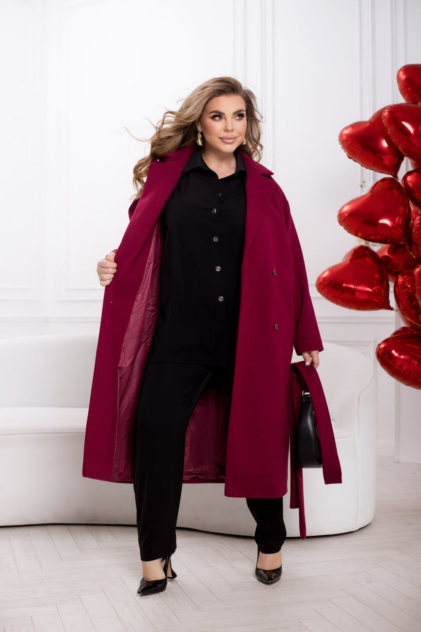 Eco-cashmere coat - Twiggy Shop