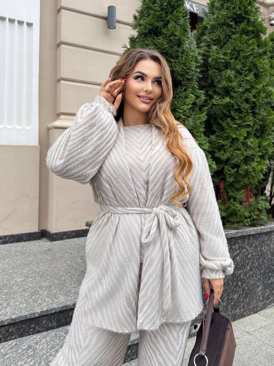 Velvet-textured pants  - Twiggy Shop