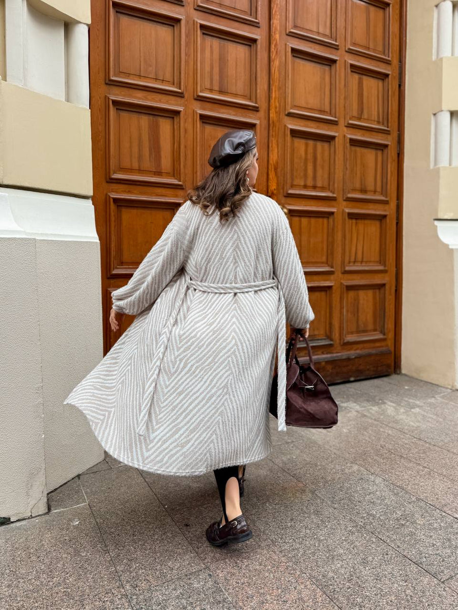 Long plush cardigan  - Twiggy Shop