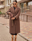 Eco-cashmere coat