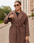 Eco-cashmere coat