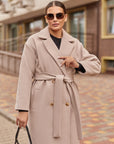 Eco-cashmere coat