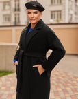 Eco-cashmere coat