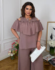 Комплект от памучна Fabric с волан, Composition 70% cotton и 30% polyester, изображение IMG_9519.