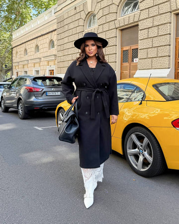 Long cashmere coat  - Twiggy Shop