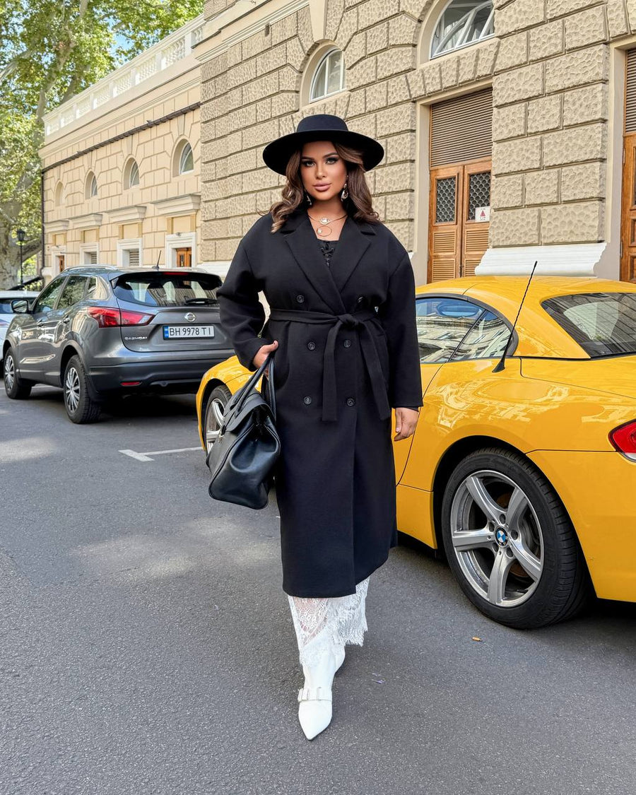 Long cashmere coat  - Twiggy Shop