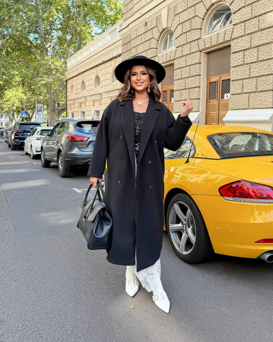 Long cashmere coat  - Twiggy Shop