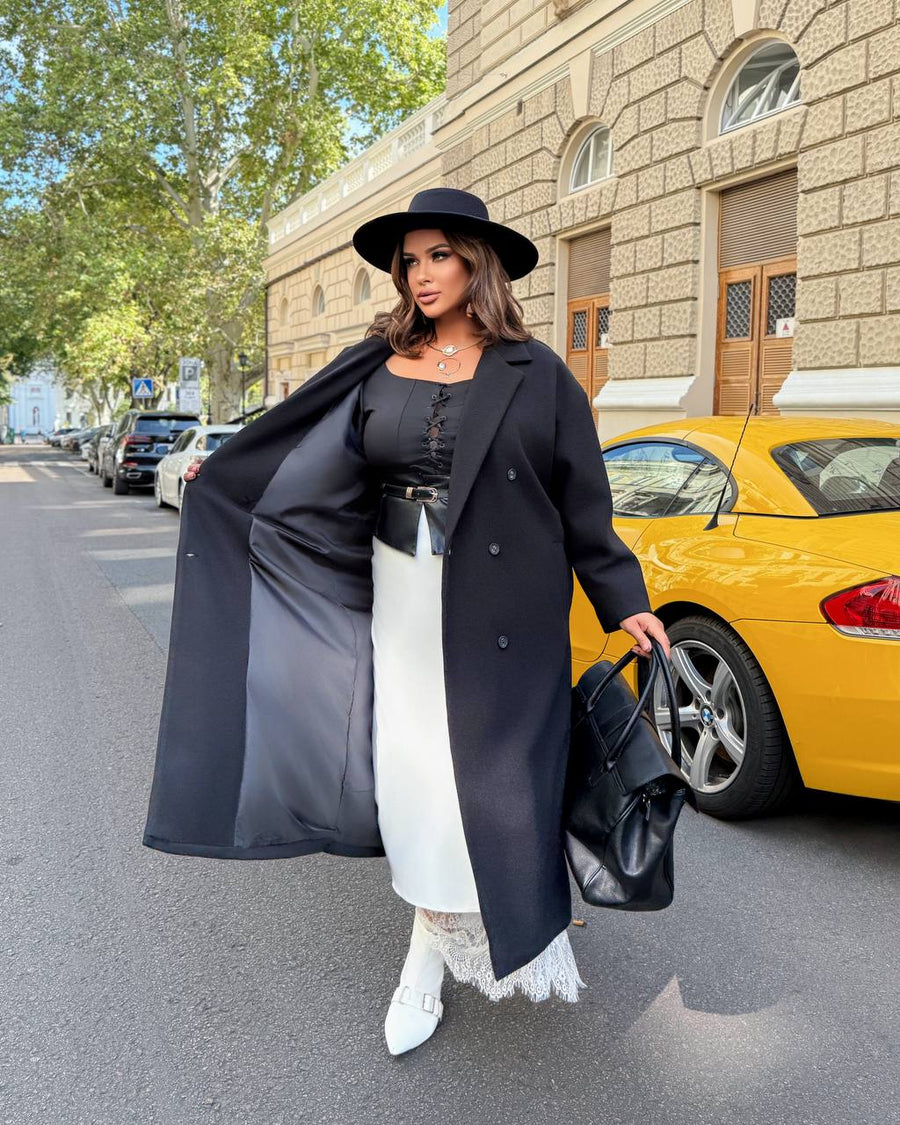 Long cashmere coat  - Twiggy Shop