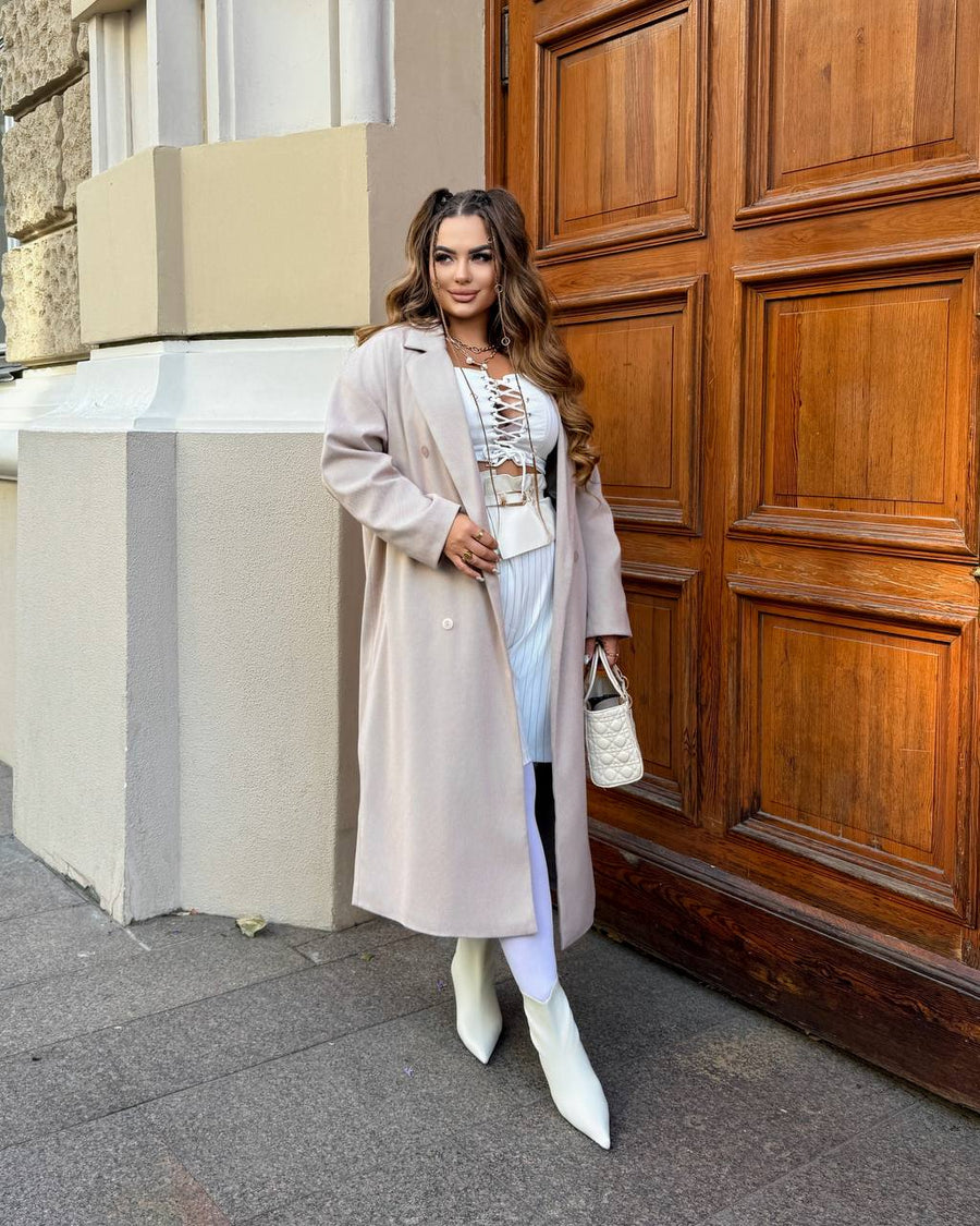 Long cashmere coat  - Twiggy Shop