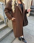 Long cashmere coat  - Twiggy Shop