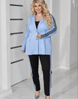 Business set with stone embellishments print , изработен от polyester, lycra и nylon, модерен и стиlinen  дизайн.