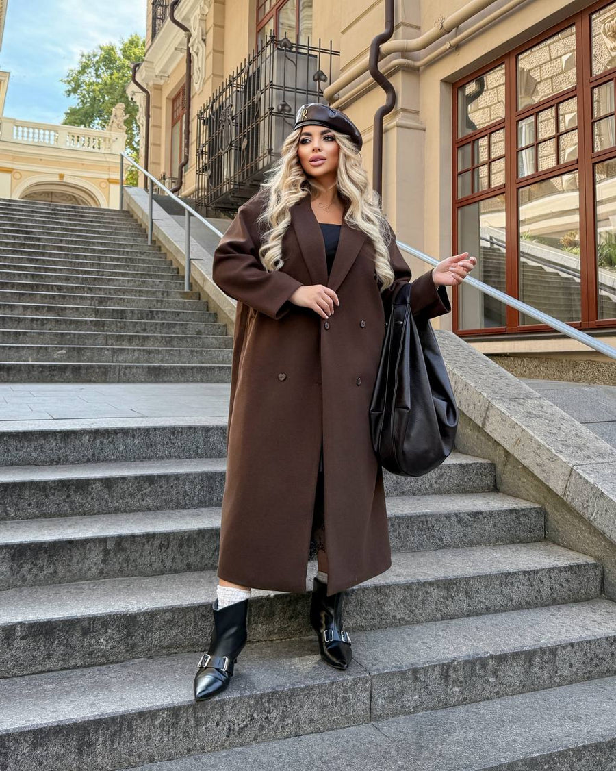 Long cashmere coat  - Twiggy Shop