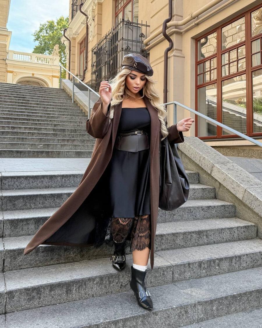 Long cashmere coat  - Twiggy Shop