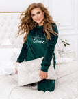 Loungewear set with a print - Twiggy Shop