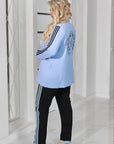 Business set with stone embellishments print , от polyester, lycra и nylon, с модерен дизайн и детайли в изображението.