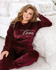 Loungewear set with a print - Twiggy Shop