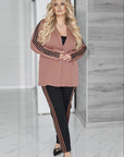 Business set with stone embellishments print  от polyester, lycra и nylon, стиlinen  и елегантен за бизнес облекло.