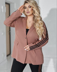 Business set with stone embellishments print , от polyester и lycra, за елегантен бизнес стил, показан на снимката.