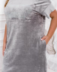 Velvet loungewear dress - Twiggy Shop