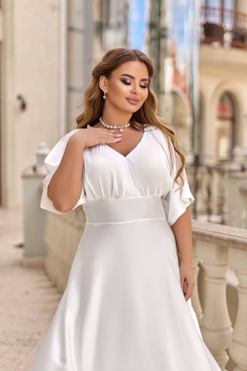 Long silk dress  - Twiggy Shop