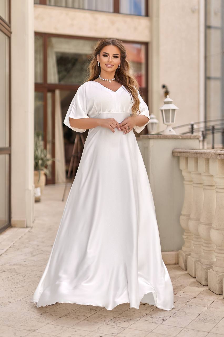 Long silk dress  - Twiggy Shop